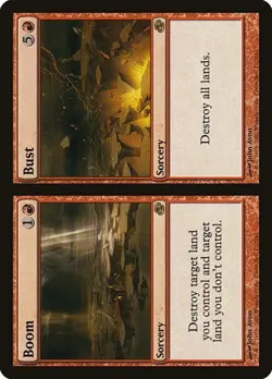 Boom // Bust Planar Chaos MP MTG - Image 1