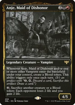 Anje, Maid of Dishonor-Innistrad: Double Feature-Regular-498-LP - Image 1