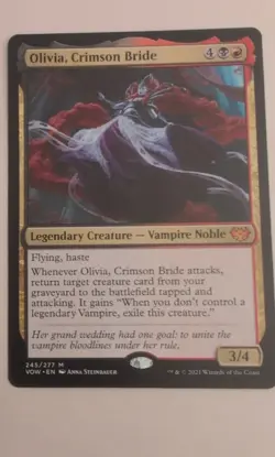 Olivia, Crimson Bride Innistrad: Crimson Vow Regular - Image 1