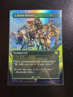 Mtg Final Fantasy A Realm Reborn #566 Chocobo Track Foil Card - Image 1