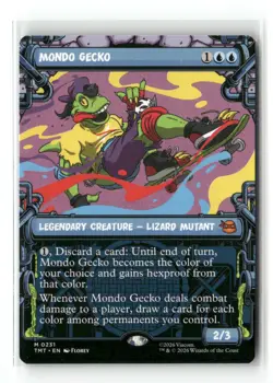 Mondo Gecko (Showcase) M Teenage Mutant Ninja Turtles 231 NM - Image 1