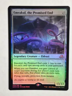MTG FOIL Emrakul, the Promised End - Eldritch Moon #006 NM - Image 1