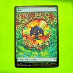 MTG Tarkir Dragonstorm - Forest - Full Art - 0291 - Image 1
