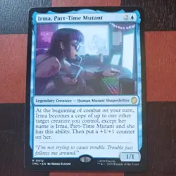 Mtg Irma, Part-Time Mutant NM/M Teenage Mutant Ninja Turtles Legendary Card - Image 1