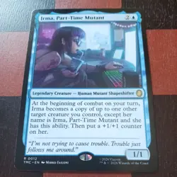 Mtg Irma, Part-Time Mutant NM/M Teenage Mutant Ninja Turtles Legendary Card - Image 3