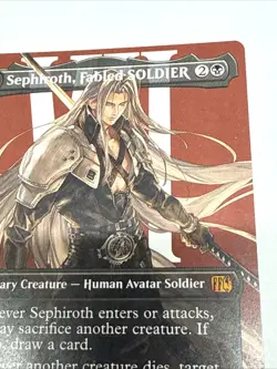 Sephiroth, Fabled SOLDIER (0382) (Borderless) Final Fantasy Regular - Image 3
