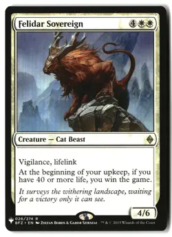 MTG Felidar Sovereign [LIST - 26] LP 4-32 - Image 1
