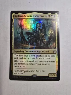 Kadena, Slinking Sorcerer Commander 2019 Foil - Image 1