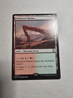 Sheltered Thicket Commander: Modern Horizons 3 Regular - Image 1