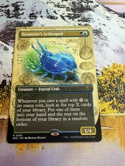Geometer's Arthropod - Borderless Secrets of Strixhaven MTG - Image 2