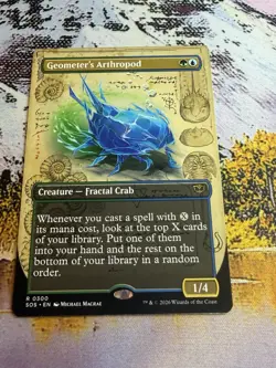 Geometer's Arthropod - Borderless Secrets of Strixhaven MTG - Image 5