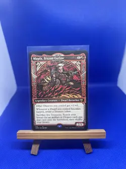 Magda, Brazen Outlaw (Showcase) R Kaldheim 312 Near Mint - Image 1