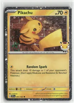 Pokemon Promo #051/162 Pikachu (Pokemon Day 2026) - Image 1