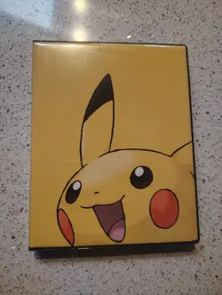 Pikachu Binder filled with Pokemon cards - Image 1