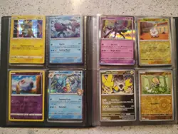 Pikachu Binder filled with Pokemon cards - Image 4