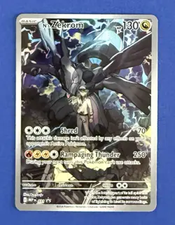 N's Zekrom 031 Holo Promo Mega Evolution Promo Pokemon NM - Image 1