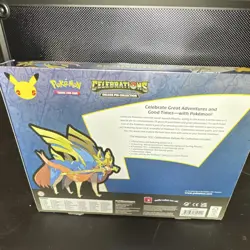 Pokemon TCG Celebrations Deluxe Pin Collection Box Zacian LV.X English 2021 - Image 3