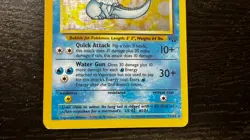 POKEMON TCG - ENGLISH JUNGLE SET VAPOREON 12/64 HOLO RARE CARD LP MP - Image 4
