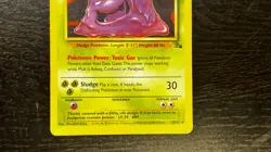POKEMON TCG - ENGLISH FOSSIL SET MUK 28/62 NON HOLO RARE LP MP - Image 3
