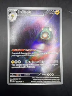 Bellibolt 201/197 Pokemon SV03: Obsidian Flames Illustration Rare NM - Image 1