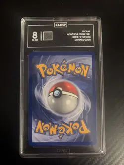 1999 POKEMON BASE SET UNLIMITED #14 RAICHU-HOLO TAG 8 - Image 2