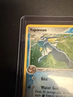 Vaporeon 6/17 LP Holo Rare POP Series 3 2006 Pokemon TCG - Image 2