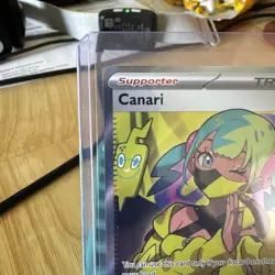 Pokemon Trainer Canari 257/217 Full Art Ultra Rare Holo Ascended Heroes - Image 2