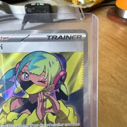 Pokemon Trainer Canari 257/217 Full Art Ultra Rare Holo Ascended Heroes - Image 3