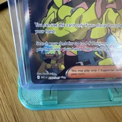 Pokemon Trainer Canari 257/217 Full Art Ultra Rare Holo Ascended Heroes - Image 5