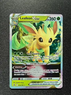 Leafeon VSTAR Crown Zenith 014/159 Holo Ultra Rare Pokemon TCG - Image 1