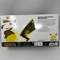 Pokemon TCG Celebrations Premium Figure Collection Pikachu VMAX Box Sealed 820650809408 - Image 4