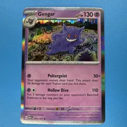 Gengar Pokemon TCG SV: Scarlet & Violet 151 094/165 Holo NM - Image 1