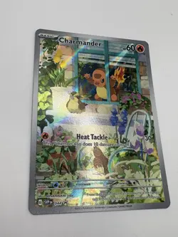 Charmander 044 Promo Pokemon TCG Obsidian Flames Illustration Rare NM - Image 2