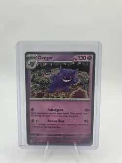 Pokemon Gengar 094/165 | Holo Rare | Obsidian Flames | Free Shipping - Image 1