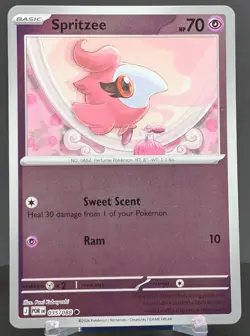 Pokemon Spritzee #035/088 English POR Perfect Order Reverse Holo - Image 1