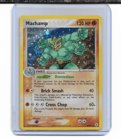 Pokemon Hidden Legends Machamp Holo Rare #9/101 NM - Image 1