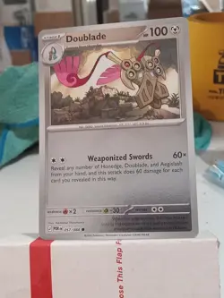 DOUBLADE 057/088 POKEMON PERFECT ORDER ME03 REVERSE HOLO - Image 1