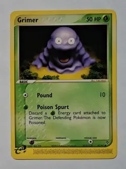 Pokemon - Grimer - Dragon 57/97 - Common - LP - Image 1