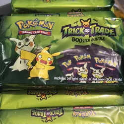 Pokemon TCG Trick or Trade 2023 Booster Bundle - 50 Packs (3 Cards /pack) 820650852572 - Image 1