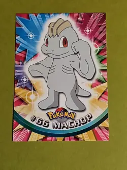 Pokemon Topps TV Animation Edition Machop #66 - Image 1