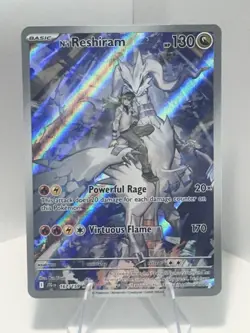 N's Reshiram 167/159 Illustration Rare Journey Together Pokemon Near Mint - Image 1