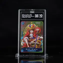 (TAG 10) Monkey D. Luffy P-043 Shonen Jump Foil Promo Japanese - Image 3