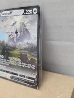 Pokemon TCG Arceus V SWSH204 Sword & Shield Black Star Promos NM - Image 2