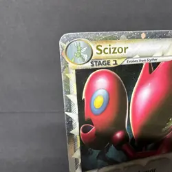 Pokemon 2010 TCG Scizor (prime) Undaunted Holo Ultra Rare #84/90 HP - Image 2