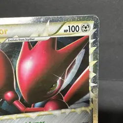 Pokemon 2010 TCG Scizor (prime) Undaunted Holo Ultra Rare #84/90 HP - Image 3