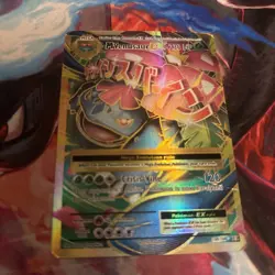 Pokemon TCG M Venusaur EX Holo Rare Mega Full Art 100/108 XY Evolutions NM - Image 1