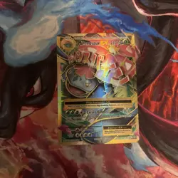 Pokemon TCG M Venusaur EX Holo Rare Mega Full Art 100/108 XY Evolutions NM - Image 2