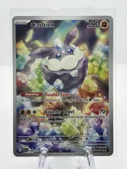 Pokemon TCG Carbink 242/217 Illustration Rare Ascended Heroes - Image 1