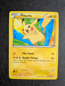 Pikachu 50/149 Boundaries Crossed Regular Pokemon Card LP - Image 1