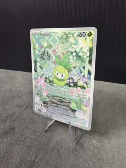 Petilil 091/086 SV: Black Bolt Illustration Rare Pokemon TCG NM English 🔥 - Image 2